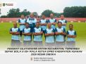 PERERAT SILATURAHMI ANTAR-KECAMATAN, TURNAMEN SEPAK BOLA U-35+ PIALA KETUA DPRD KABUPATEN ASAHAN 2026 RESMI DIBUKA